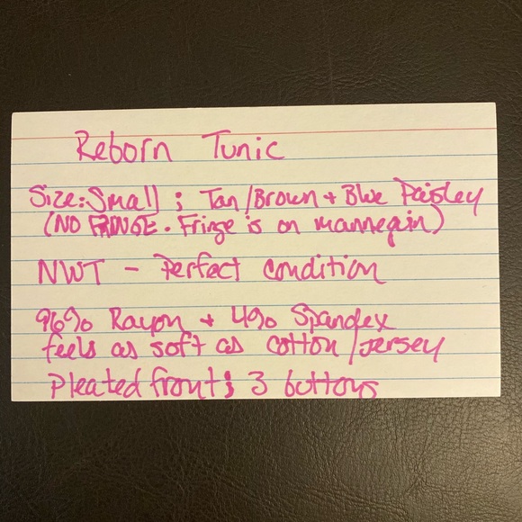 Tunic - Size S - Picture 4 of 4